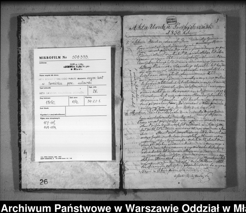 image.from.unit.number "Akta urodzeń, małżeństw i zgonów"