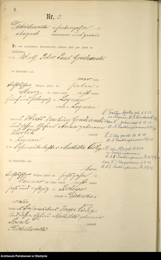 image.from.unit.number "Heiraths-Haupt-Register Nr 1 - 8"