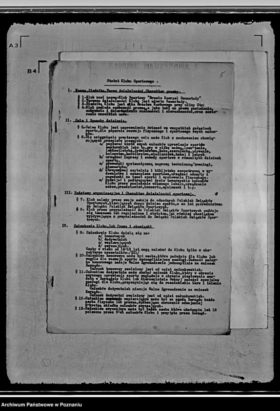 Obraz 9 z jednostki "Klub Sportowy Braci Koerpel w Szamotułach"