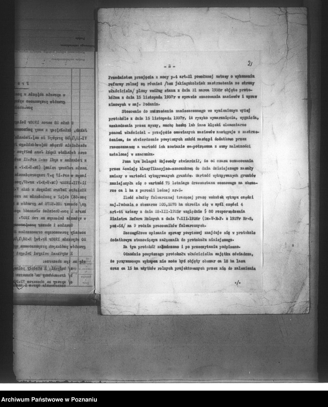 Obraz 6 z jednostki "Odprawy z art. 44 ustawy o wykonaniu reformy rolnej dla byłej służby folwarcznej Podanin powiat chodzieski"