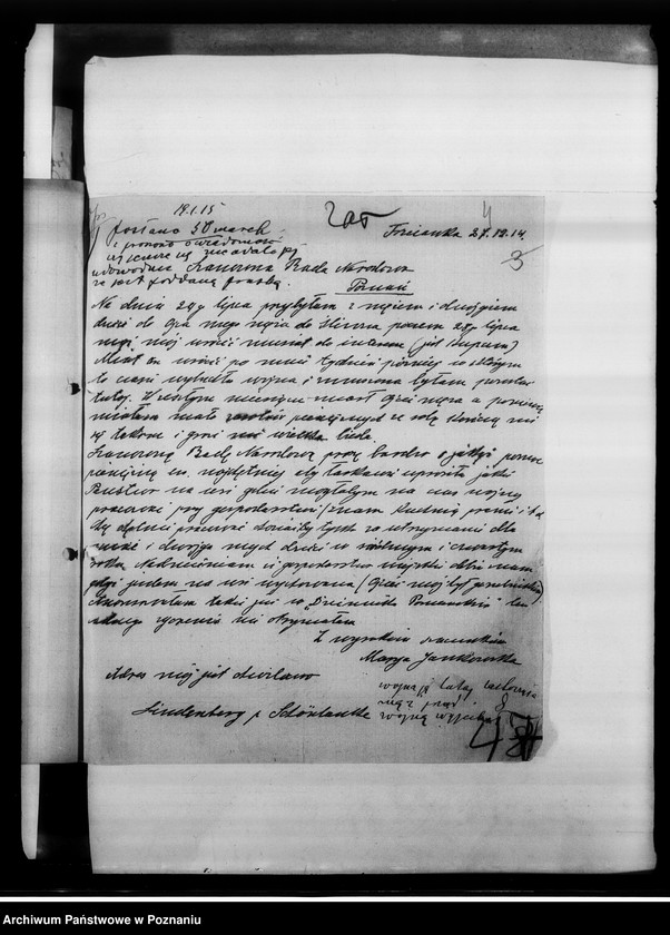 Obraz 8 z jednostki "Dary dla uchodźców i korespondencja różna."