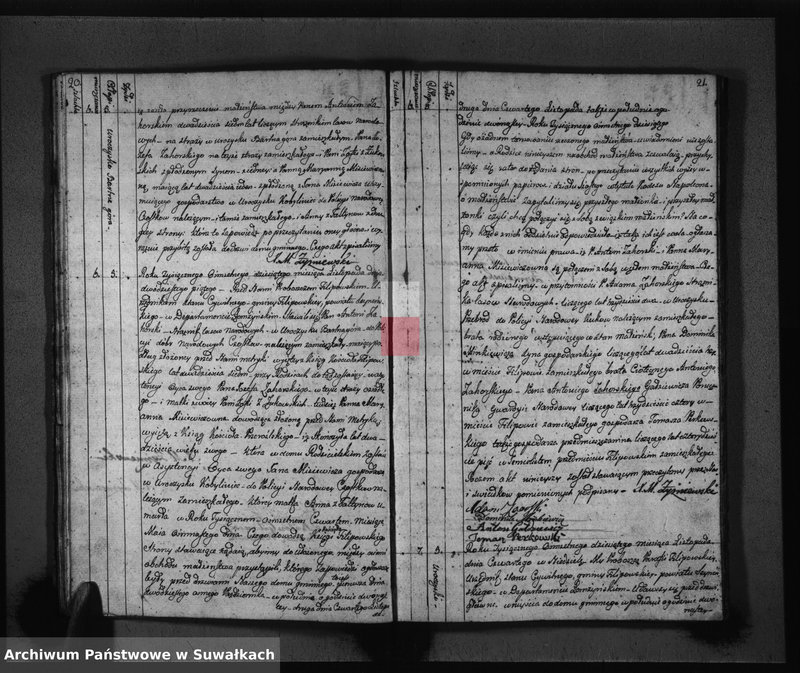 image.from.unit.number "Akta Zaślubionych Gminy Filipowskiey od 1go Maja 1810 Ru aż do ostatnich dni Grudnia 1811 r."