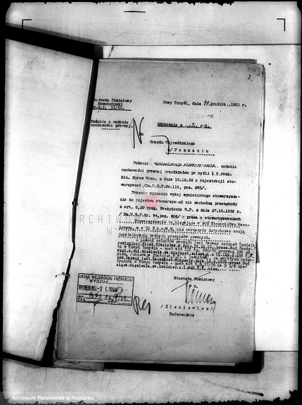 Obraz 6 z jednostki "Towarzystwo Przemysłowców i Rzemieślników w Bukowcu powiat nowotomyski"