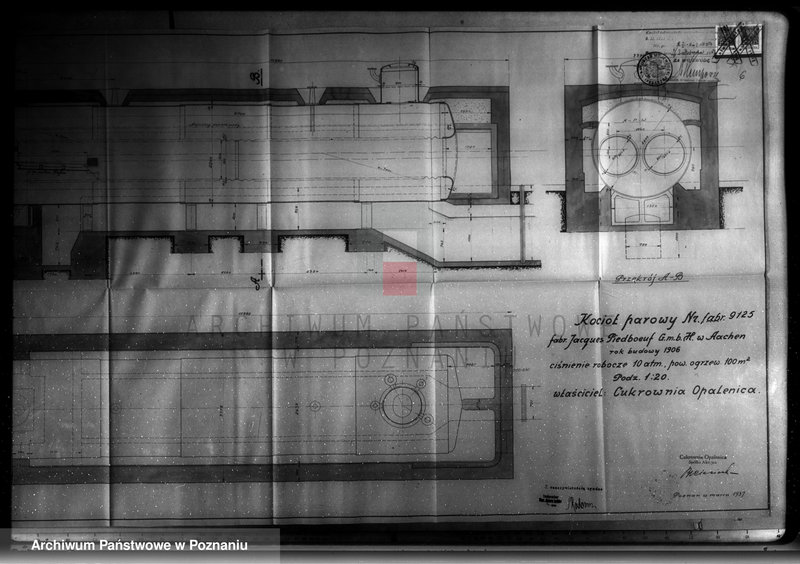 Obraz 11 z jednostki "Cukrownia Opalenica Spółka Akcyjna, nr woj. 1597"