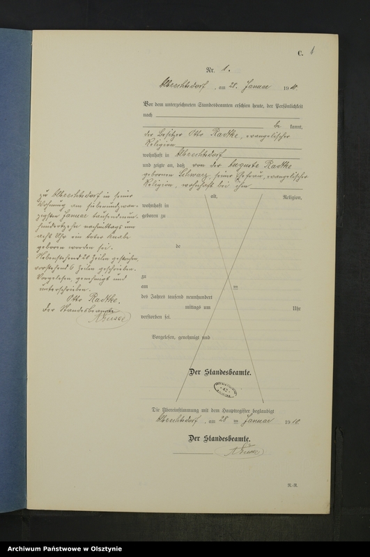 image.from.unit.number "Sterbe-Neben-Register Nr 1 - 25"