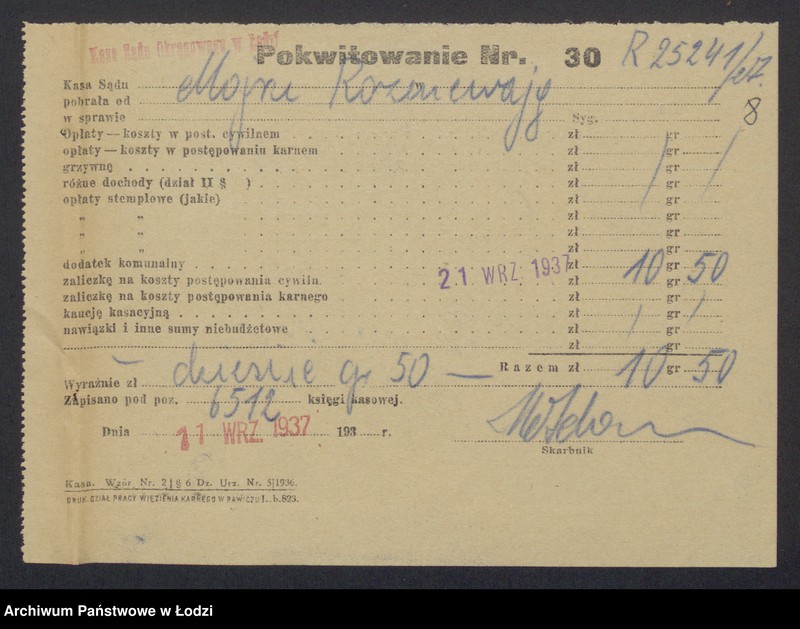 Obraz 10 z jednostki "Mojsze Rozencwajg- sprzedaż manufaktury"
