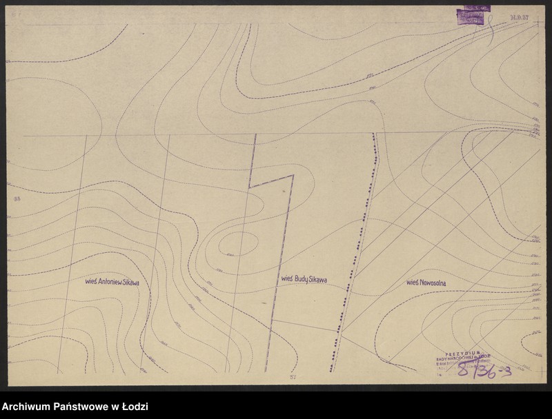 Obraz 3 z jednostki "Plan m. Łodzi 1:2000. Sekcja NO67"