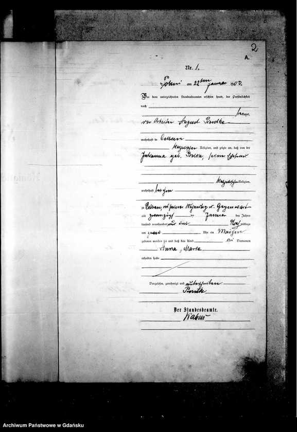 Obraz 6 z jednostki "Księga urodzeń"