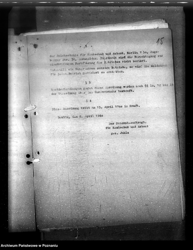 Obraz 20 z jednostki "Verordnungsblatt Nr. 20"