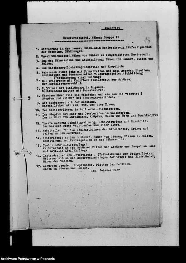 Obraz 17 z jednostki "Landjahrlager- plany pracy"