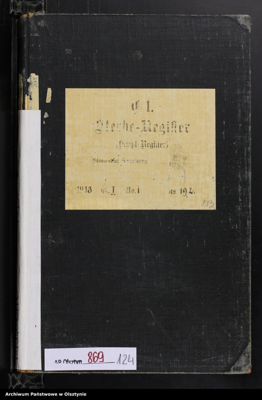 image.from.unit.number "Sterbe-Haupt-Register Nr 1 -192"