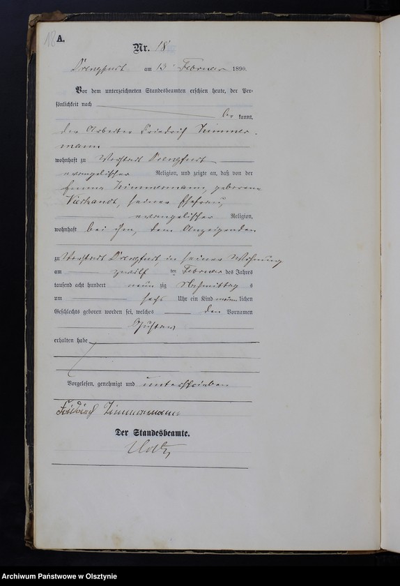 image.from.unit.number "Geburts-Haupt-Register Nr 1 - 162"