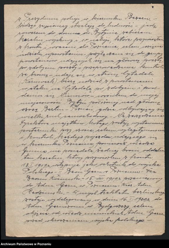 Obraz 15 z jednostki "Życiorysy powstańców wielkopolskich: H - tom ll /Hoffmann Roman - Hytry Stanisław/."