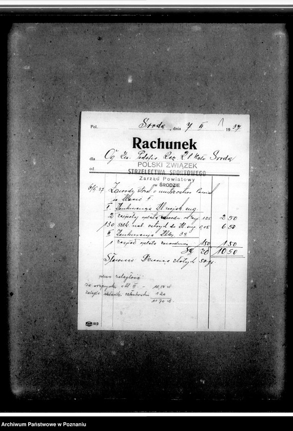 Obraz 5 z jednostki "Sprawy budżetowo - rachunkowe oddziału w Środzie"