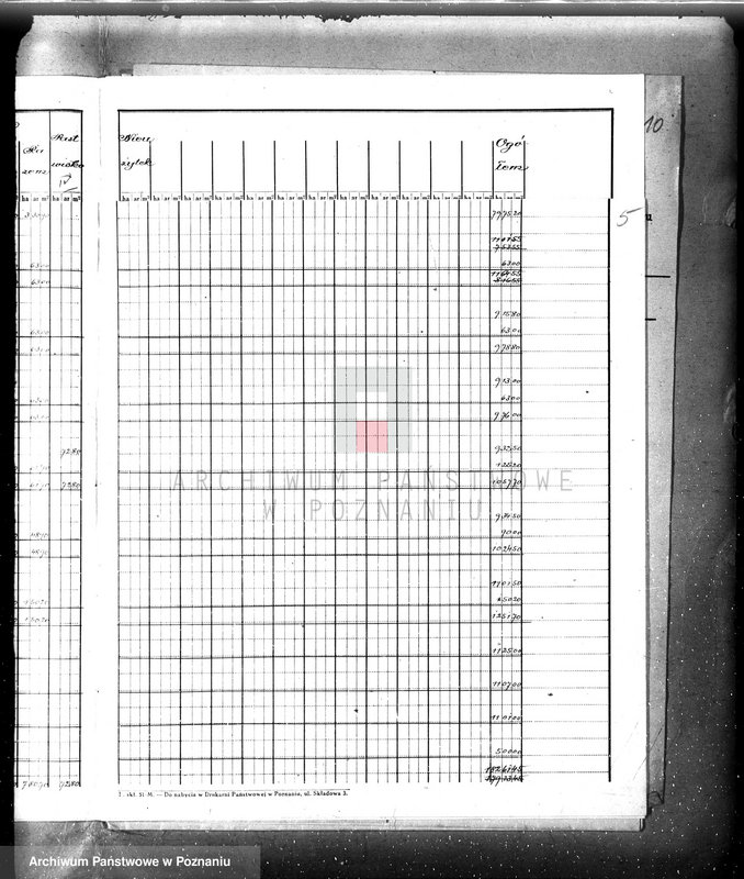 Obraz 11 z jednostki "Tymczasowy rejestr pomiarowy majątku Słębowo powiatu żnińskiego"