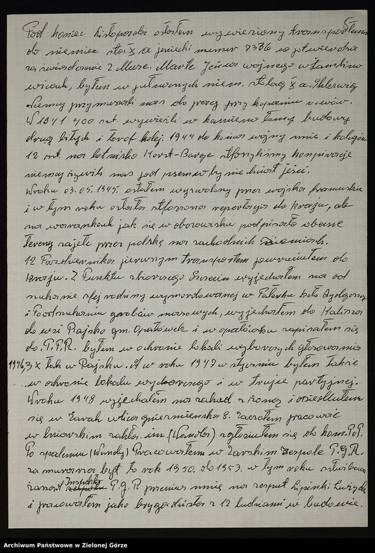 image.from.unit.number "Wspomnienia. Wojna obronna - udział w kampanii wrześniowej"