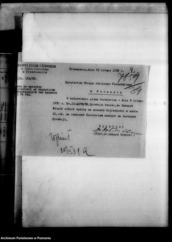 Obraz 7 z jednostki "Państwowe Liceum i Gimnazjum- Trzemeszno"