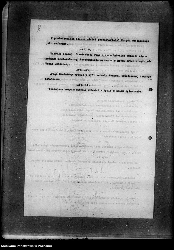 Obraz 12 z jednostki "Główny Urząd Ziemski w Warszawie Akta Biura Prezydialnego"