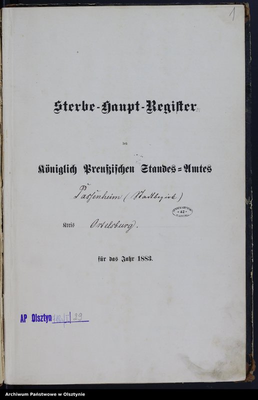 image.from.unit.number "Sterbe-Haupt-Register Nr 1 - 75"