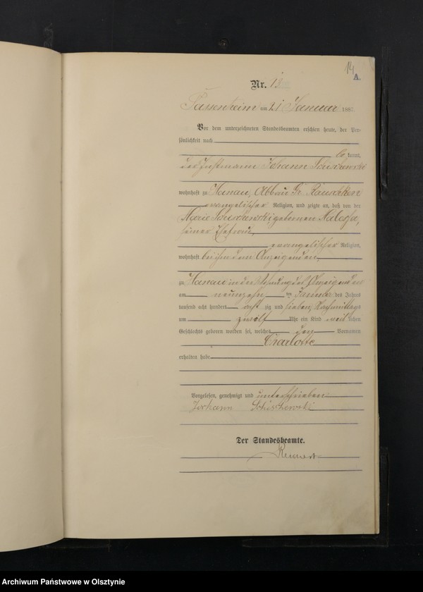 image.from.unit.number "Geburts-Haupt-Register Nr 1 - 303"