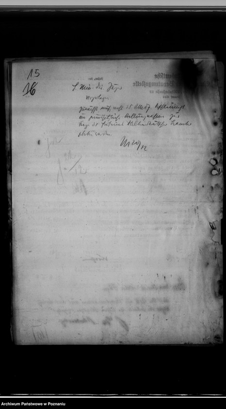 Obraz 19 z jednostki "Beamtenangelegenheiten und Abordnungen. Stadtplanung"