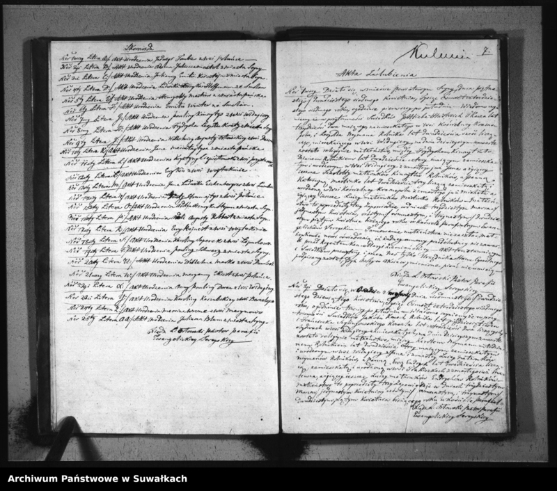 Obraz 9 z jednostki "Księga Duplikat do zapisywania Aktów Urodzenia, Zaślubienia i Zeyścia dla filiału Seyneńskiego Ewangelickiego na Rok 1847."