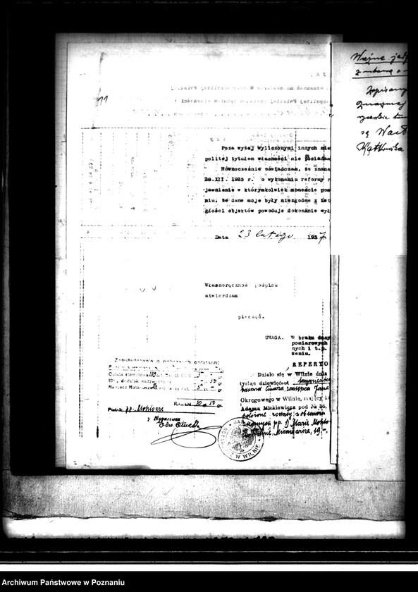 Obraz 15 z jednostki "Majątek Kochłowy wyłączenie z art. 4, 5 ustawy o reformie rolnej"