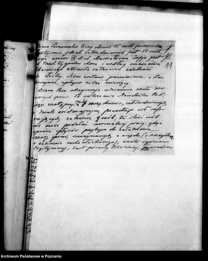 Obraz 15 z jednostki "Organizacja pracy w Kuratorium, wykazy imienne pracowników inspektoratów"