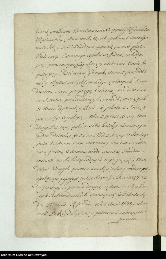 image.from.unit.number ""Acta decretorum Sae Rae Mtis Judicii Referendarialis Regni regnante - - Augusto III rege Poloniae - - Ad Relationem - - Antonii Sebastiani Dembowski, Antonii Łodzia Poniński, Josephi in Załuskie Załuski praepositi Varsaviensis etc. referendariorum. In annis 1735, 36, 38, 39, 40, 43, 44, 45, 46, 47, 48 et 49 emanatorum. Post fata generosi Michaelis Nagrodzki iudicii eiusdem notarii cura et impensis generosi Ioannis Nepomuceni Słomiński Metrices Regni praefecti completa et compactata Varsaviae"."