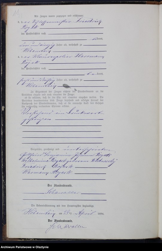 image.from.unit.number "Heiraths-Neben-Register Nr 1 - 21"