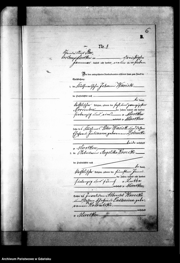 image.from.unit.number "Księga małżeństw"