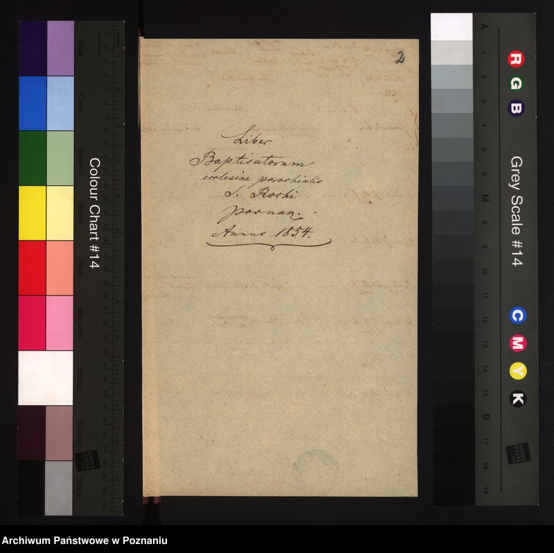 Obraz 4 z jednostki "Duplicat baptisatorum"