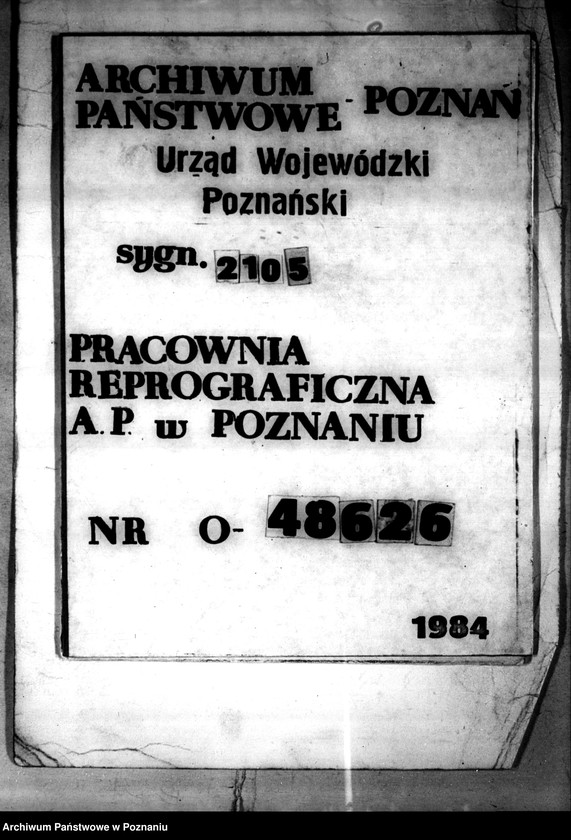 Obraz 1 z jednostki "Dziembowo - odprawy z art.. 44 reformy rolnej powiatu chodzieskiego"