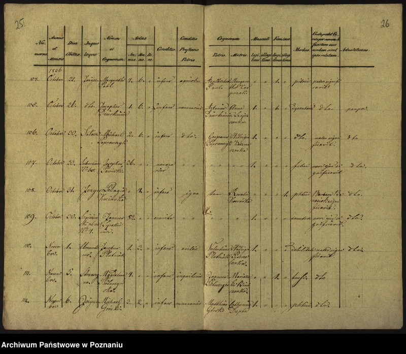Obraz 16 z jednostki "Księga zgonów"