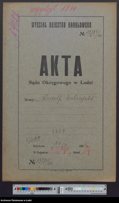 Obraz 2 z jednostki "Rudolf Eulenfeld- sklep galanteryjny"