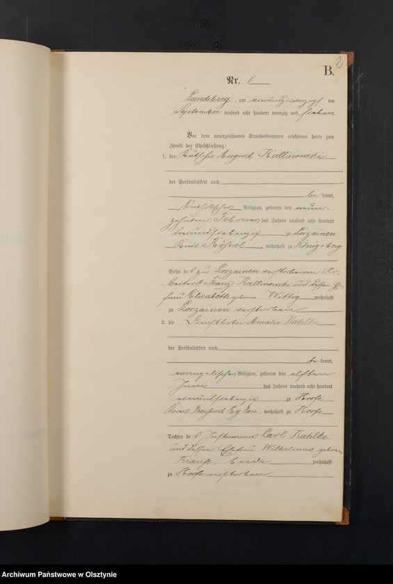 image.from.unit.number "Heiraths-Neben-Register Nr 1 - 9"