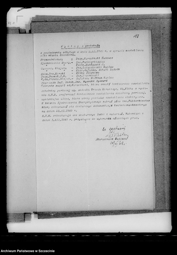 Obraz 13 z jednostki "Plany pracy i sprawozdania Referatu Morskiego"