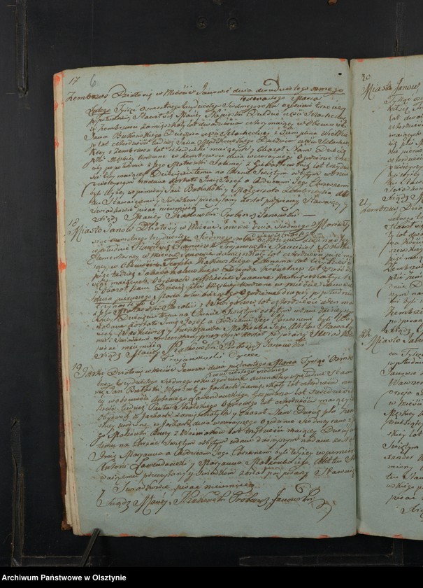 image.from.unit.number "Akta Urodzenia, Zeyścia i Małżeństw Parafij Janowskiey Obwodu Przasnyskiego Gubernij Płockiey z Roku 1837"