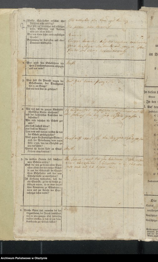 image.from.unit.number "Schulen Tabelle des Kirchspils Scharnau"