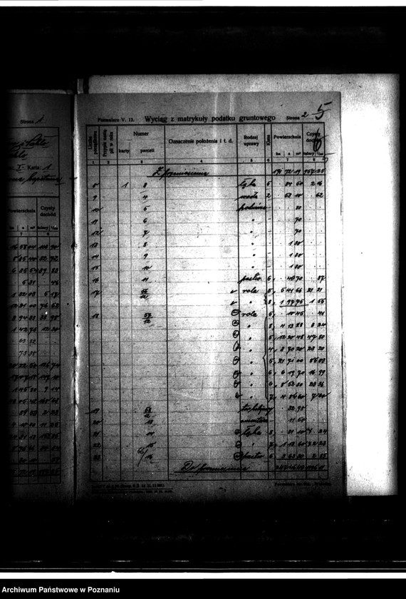 Obraz 9 z jednostki "Szacunek przymusowo wykupionej części majątku Chrząstowo powiatu wyrzyskiego"