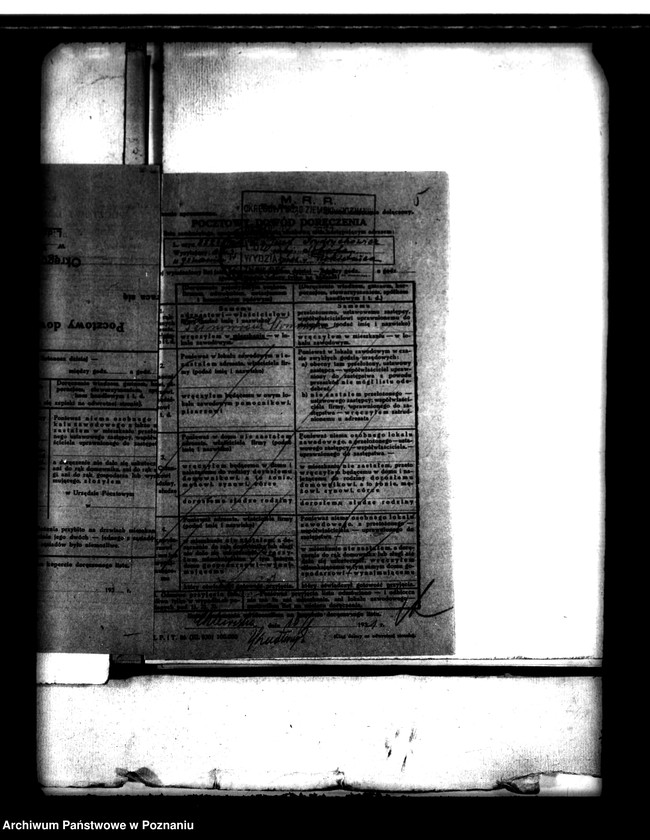 Obraz 10 z jednostki "Majątek Sobota powiatu poznańskiego wyłączenie z art. 4 i 5 ustawy o wykonaniu reformy rolnej Józef Frydrychowicz"