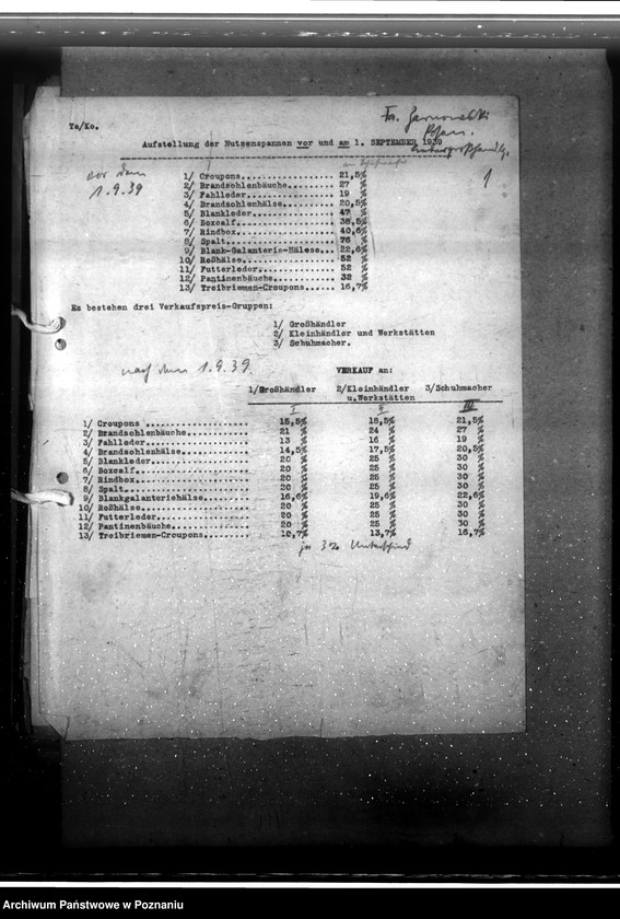 Obraz 5 z jednostki "Laderwirtschaft - Regelung der Lederpreise"