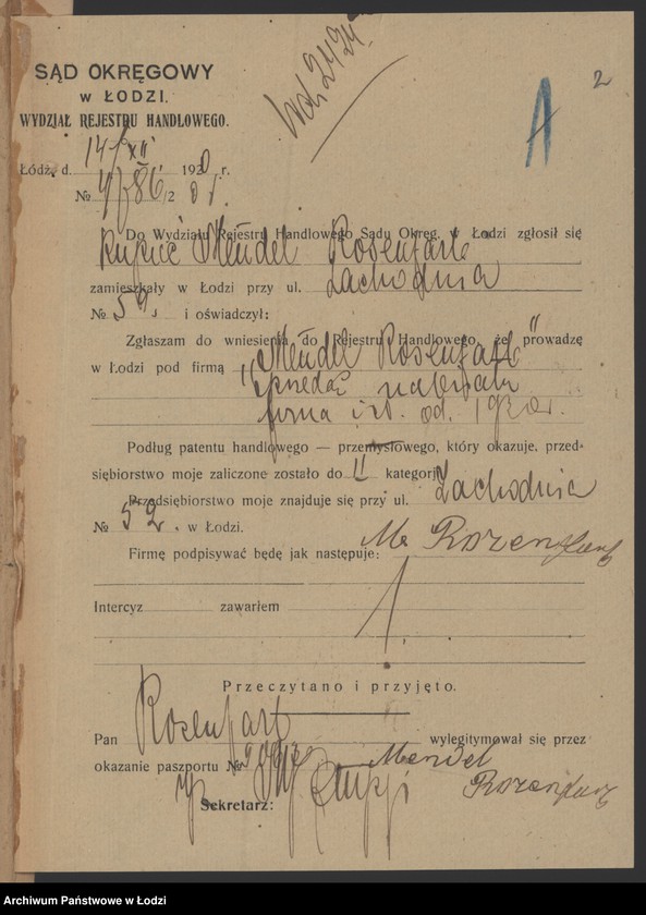 Obraz 4 z jednostki "Mendel Rosenfarb- sprzedaż nabiału"