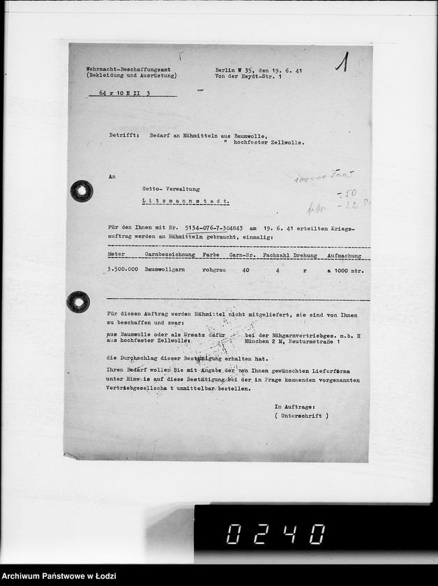 Obraz 5 z jednostki "Kriegsauftrag 5134-076-7-304843. Hadschuhe"