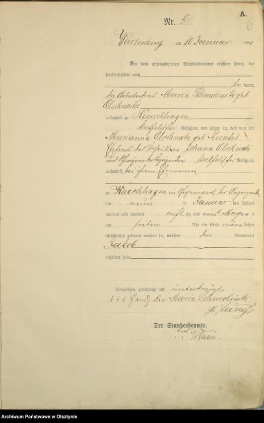 image.from.unit.number "Geburts-Haupt-Register Nr 1 - 174"