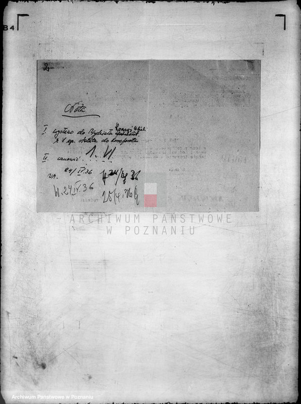 Obraz 6 z jednostki "/Towarzystwo Ogrodu Działkowego i Hodowli Drobnego Inwentarza im. J. Sobieskiego w Poznaniu/"