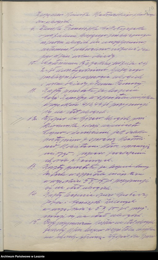 Obraz 13 z jednostki "[Protokolarz z posiedzeń Wydziału dla Spraw Ubogich i Gminnej Komisji Opieki Społecznej]"