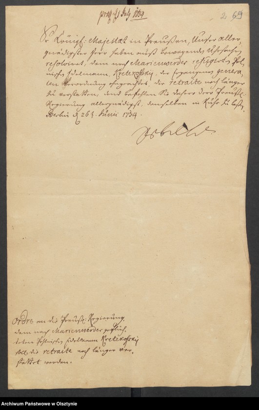 image.from.unit.number "Die Retraite des Polnischen Edelmanns Kretekoffsky"