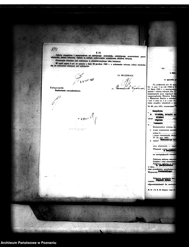 Obraz 17 z jednostki "Parcelacja lasu Witobel XV powiatu poznańskiego Jadwiga Urbaniak"