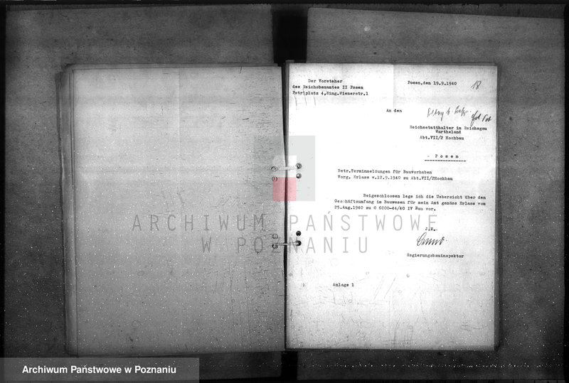 Obraz 17 z jednostki "Übersichten über den Geschäftsumfang im Bauwesen und der Reichsbauverwaltung"